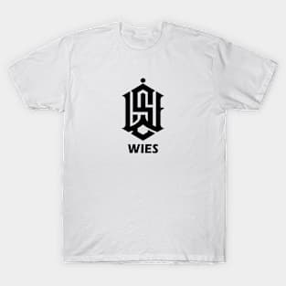 Wies Logofont Black T-Shirt